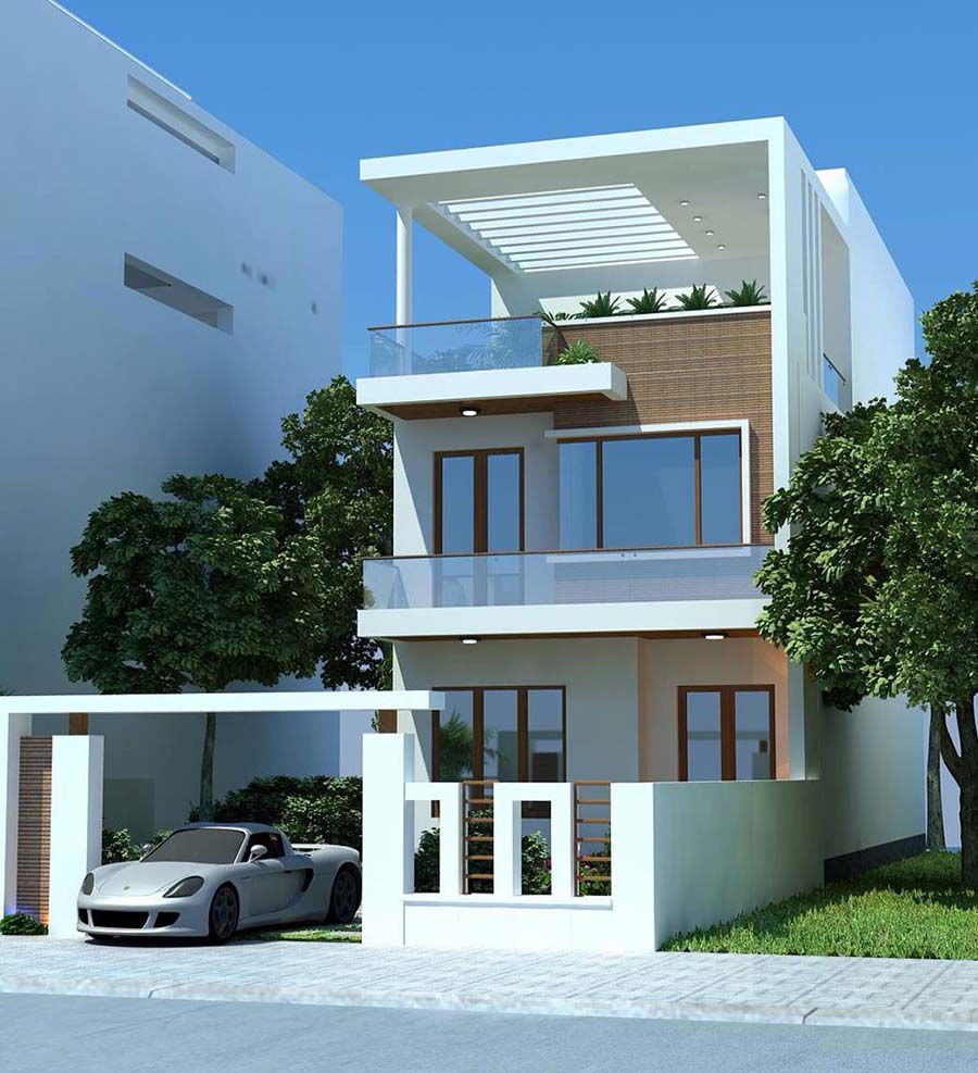 Nội thất nhà phố 1 trệt 2 lầu chi phí 2 tỷ có thể cân nhắc khi đầu tư