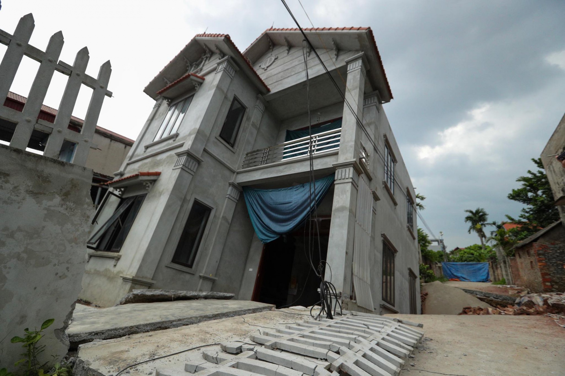 Khắc phục tình trạng lún nền khi thi công nhà phố