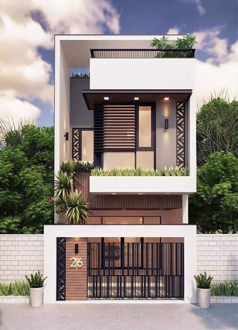 Chi phí thiết kế nhà phố trọn gói