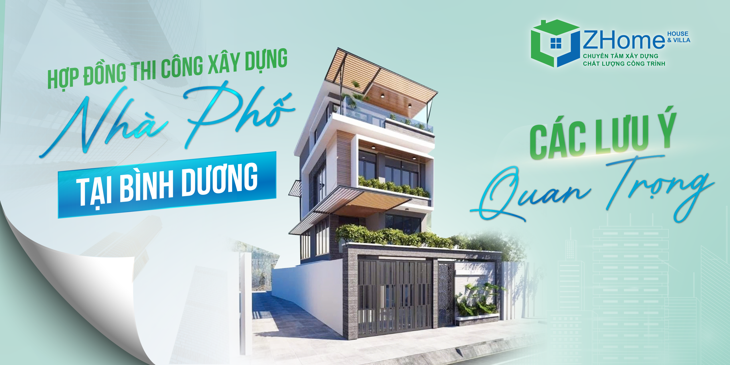 ĐƠN GIÁ HOÀN THIỆN NHÀ PHỐ 2025 - CTY ZHOME BÌNH DƯƠNG